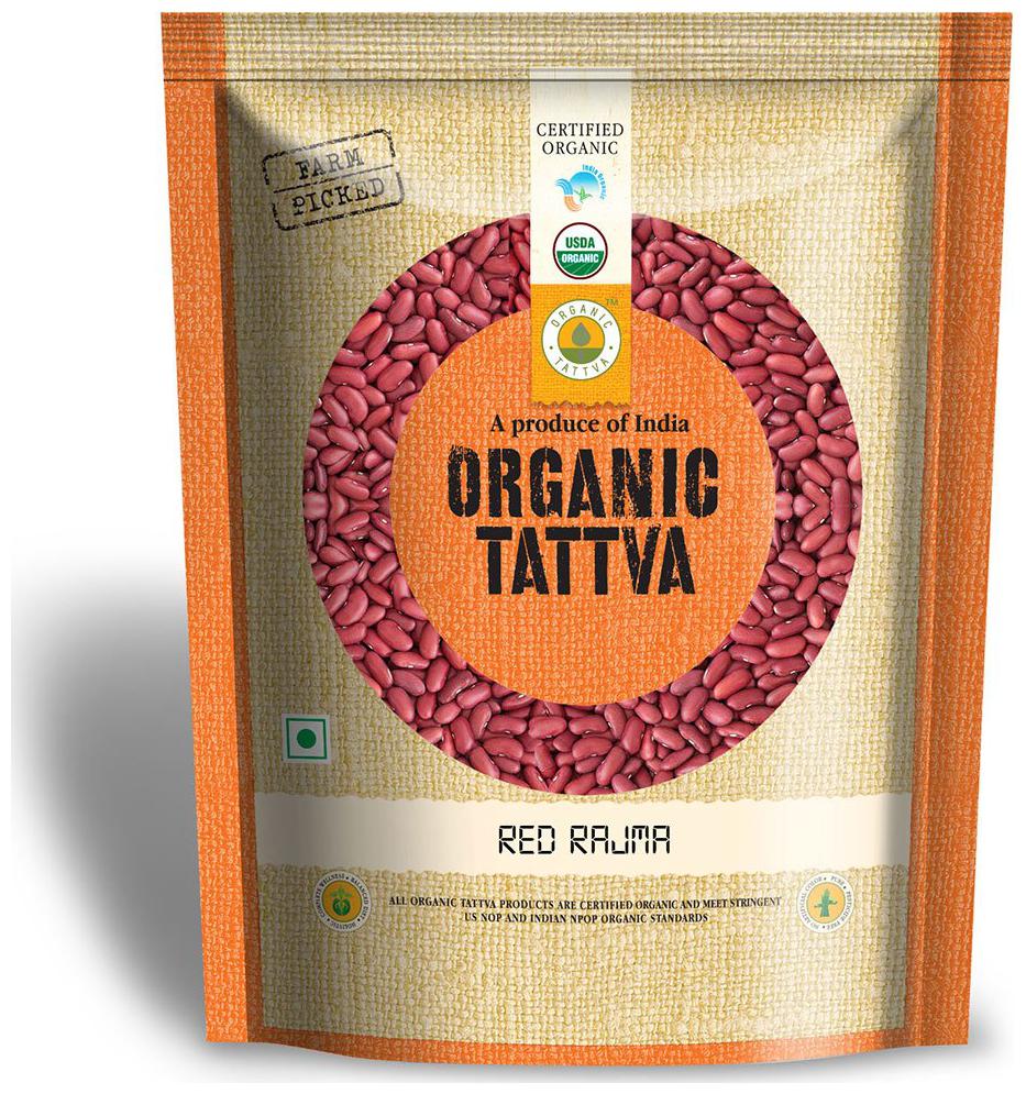 

Organic Tattva Organic Rajma - Red 500 g