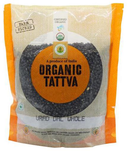 

Organic Tattva Organic Urad - whole 500 g