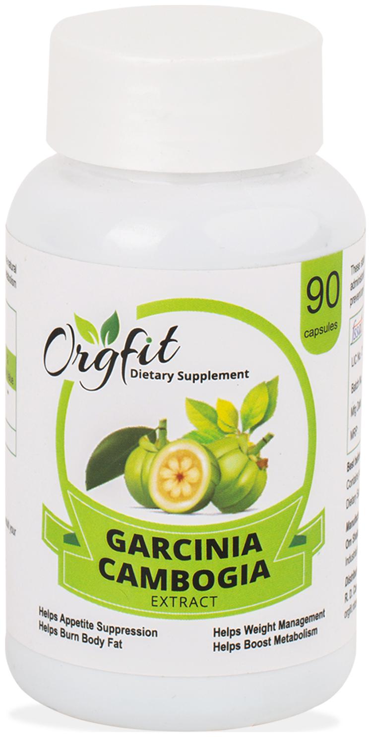 

Orgfit Garcinia Cambogia Extract Veg Weight Loss Fat Burner Supplement 90 Capsules (800 mg)