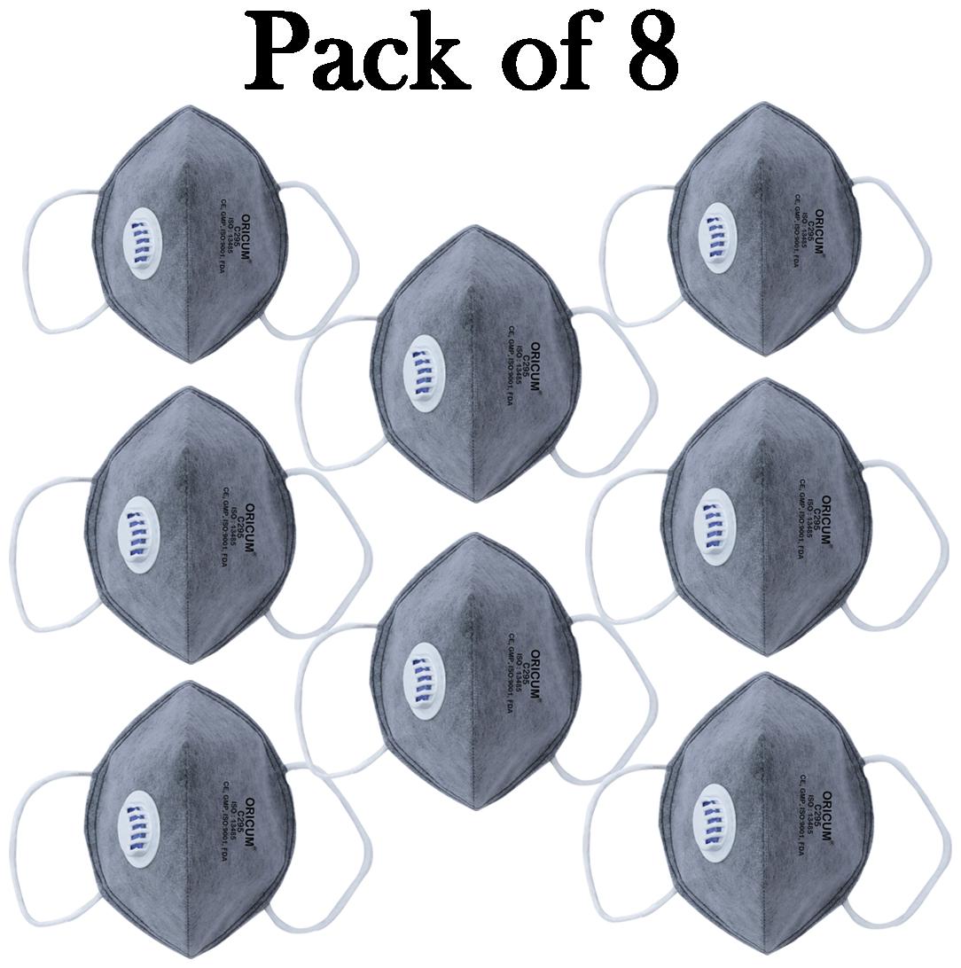 

Oricum Dust Control Face Mask with Earloops (Pack of 8 )