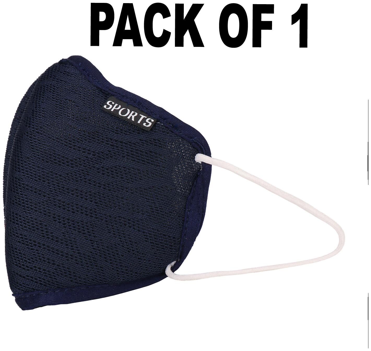 

Oricum Face Mask With Earloop Cotton Blue (Pack of 1)