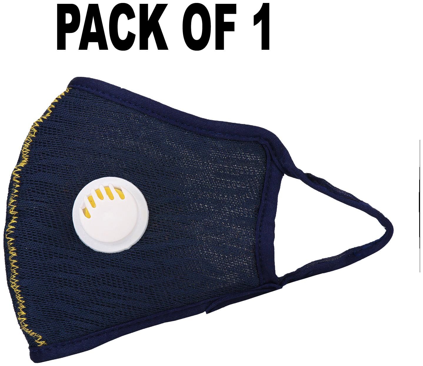

Oricum Face Mask With Earloop Cotton Blue (Pack of 1)