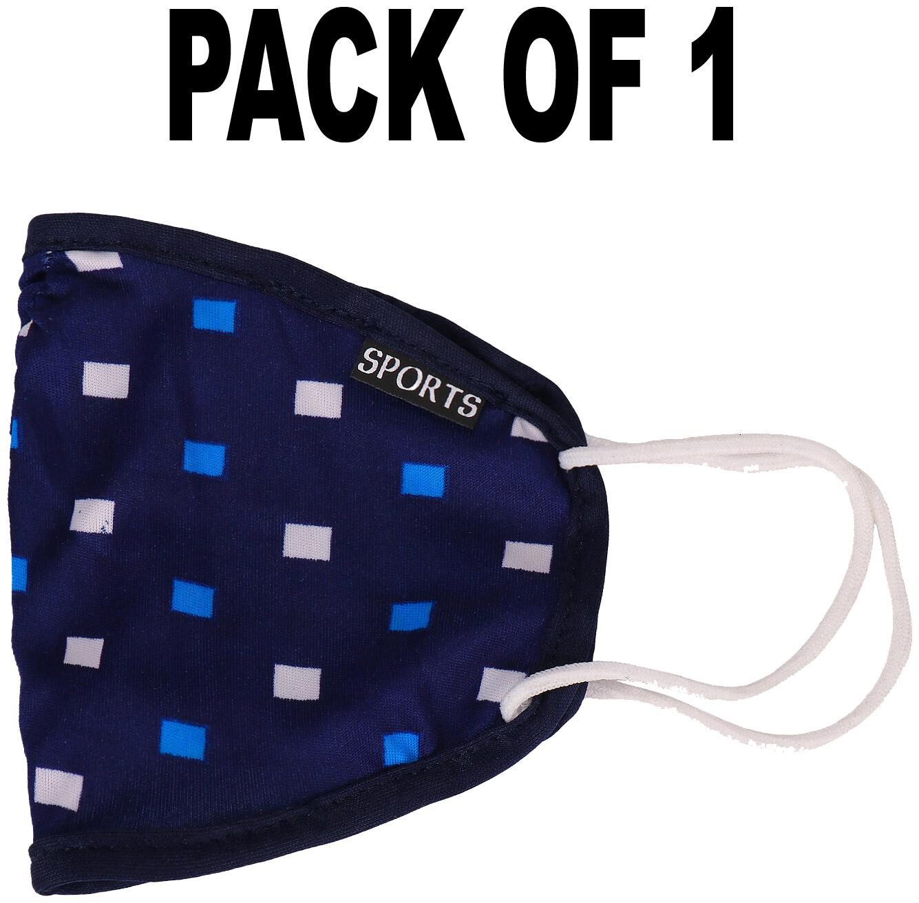 

Oricum Face Mask With Earloop Cotton Blue (Pack of 1)