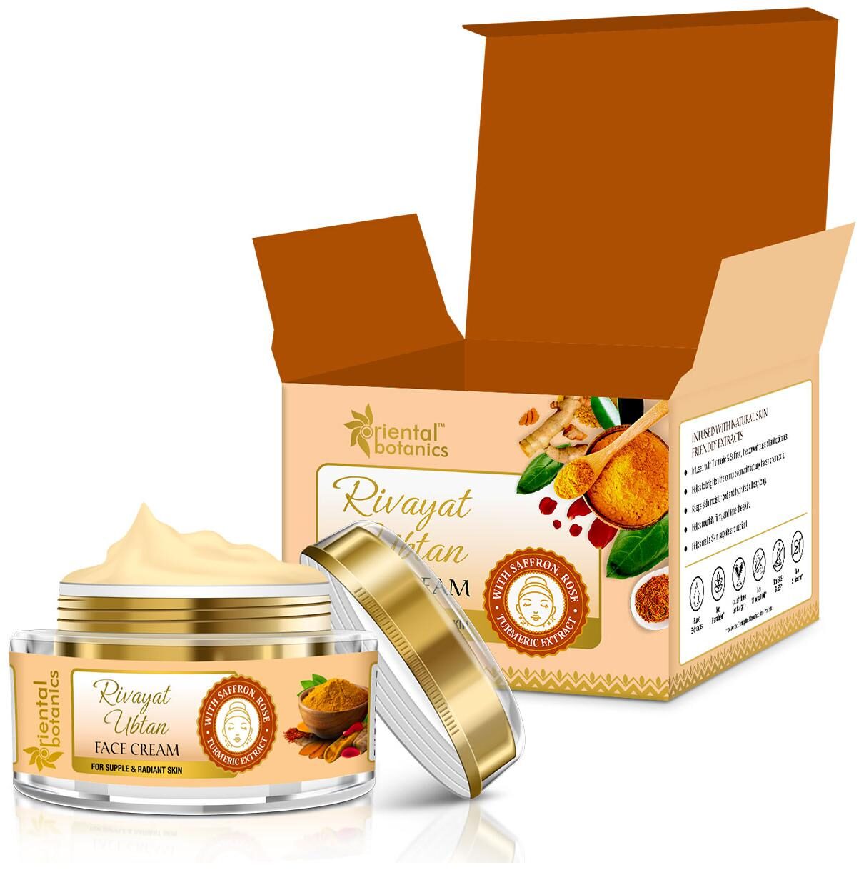 

Oriental Botanics Rivayat Ubtan Face Cream 50 g