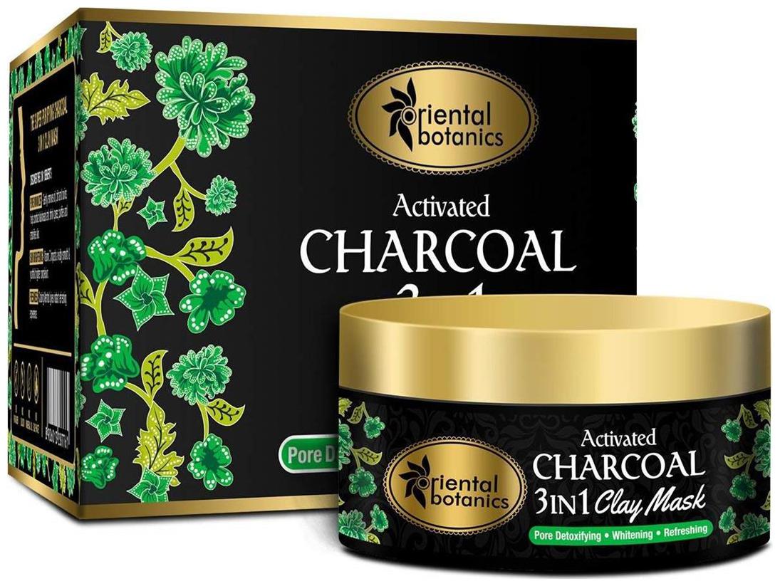 

Oriental Botanics Activated Charcoal Clay Mask 100g