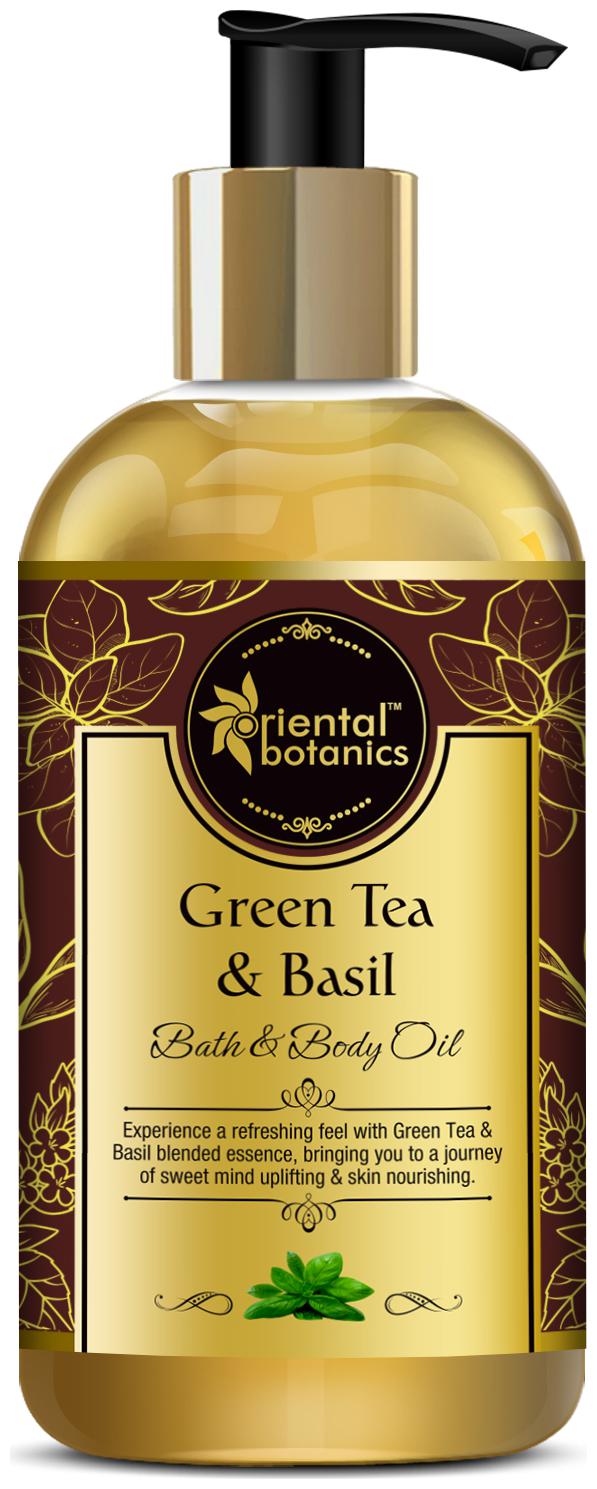 

Oriental Botanics Bath Body Oil (Green Tea Basil) - 200ml (Pack of 1)