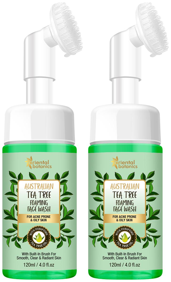 

Oriental Botanics Australian Tea Tree Foaming Face Wash 120 ml (Pack Of 2)