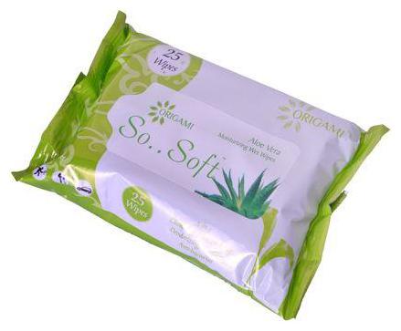 

Origami So Soft Wet Wipes - Aloe Vera Flavour 25 Wipes