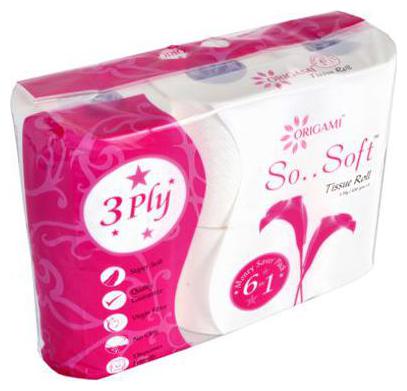 

Origami Tissue Roll - 3 Ply 6x100 g