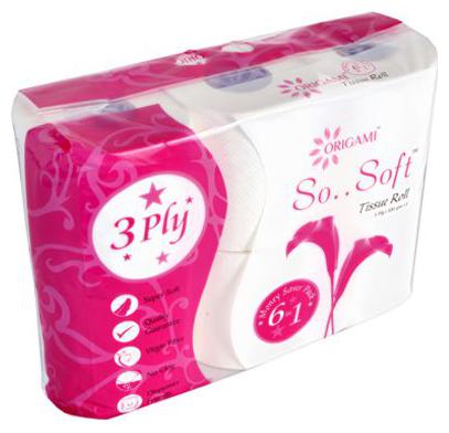 

Origami Tissue Roll - 3 Ply 6x100 g