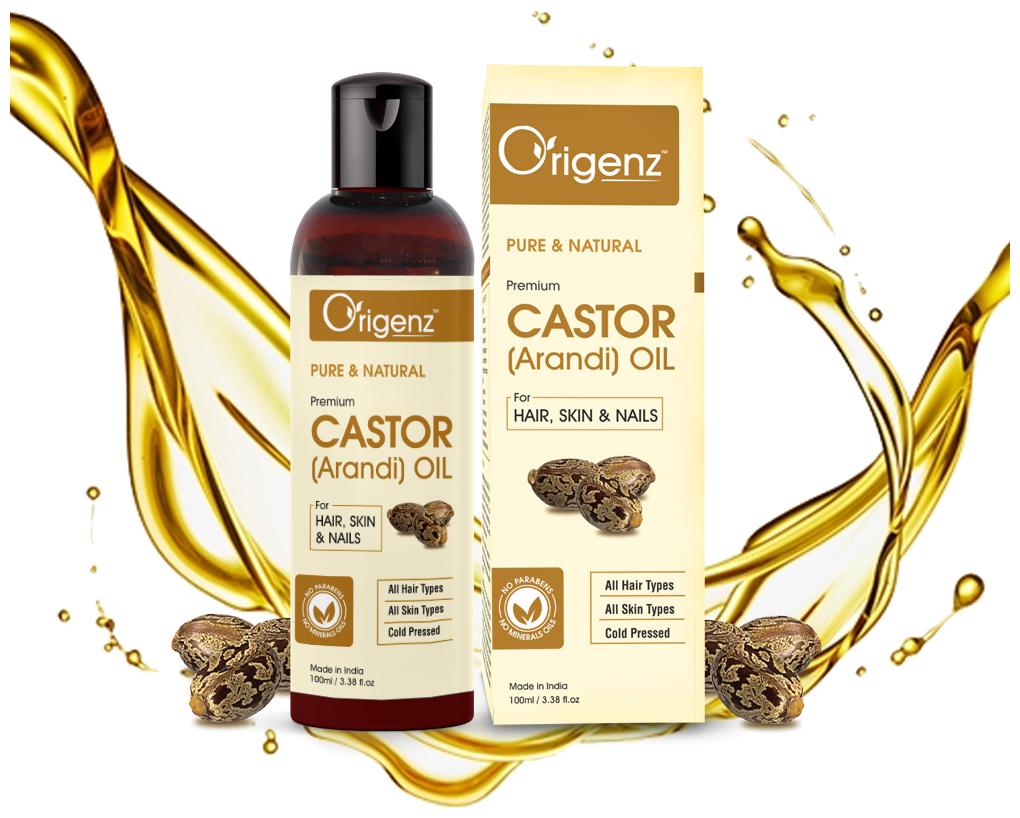 

Origenz Castor Oil for Hair and Skin 100ml