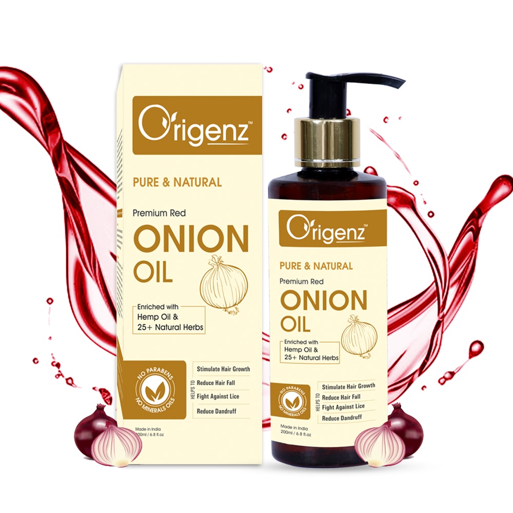 

Origenz Red Onion Hair Oil for Hair Growth 200ml