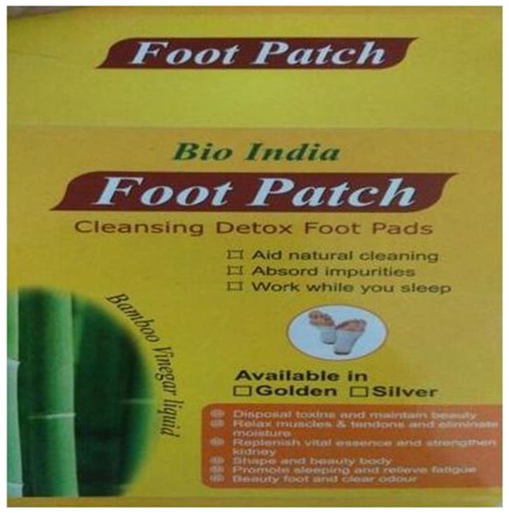 

Original BIO INDIA DetoX Foot Patch(PACK OF 2)
