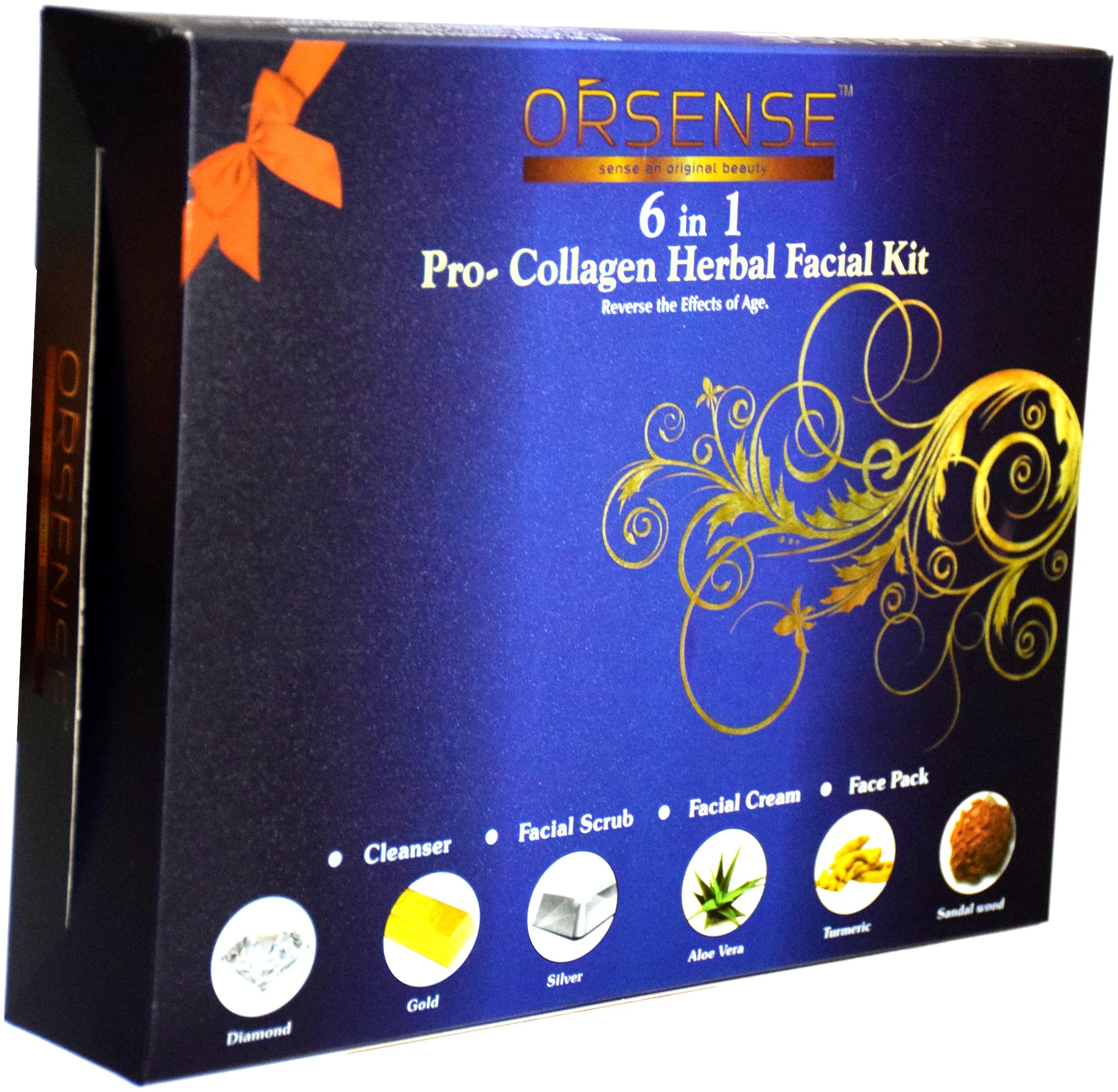 

Orsense 6 in 1 Pro Collagen Herbal Facial Kit 200g