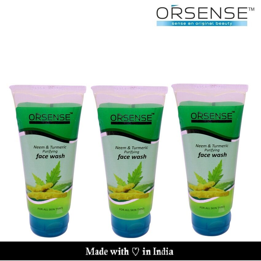 

Orsense Neem and Turmeric Purifing Fash wash 60ml (Pack of 3)