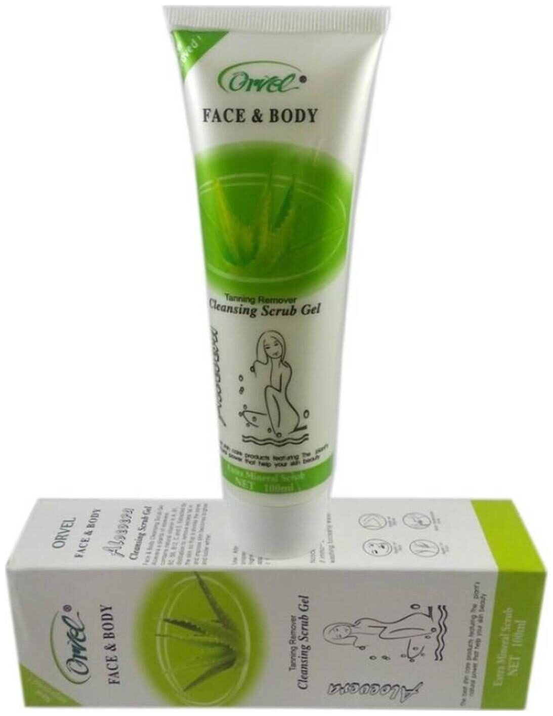 

Orvel Aloevera Face and Body Scrub (100ml)(Pack of 1)