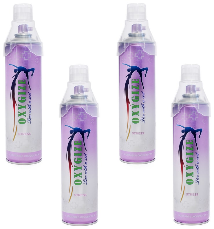 

Oxygize oxygen can oxygen supplement Pack of 4 can