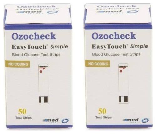 

Ozocheck Easy Touch 50 Strips Pack of 2
