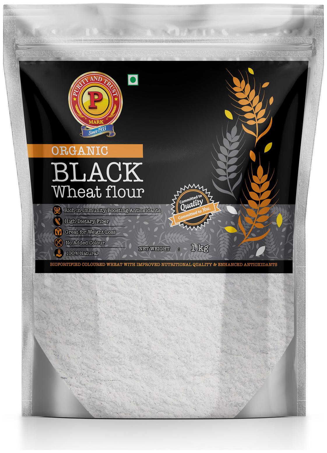 

P Mark Black Wheat Flour 1kg