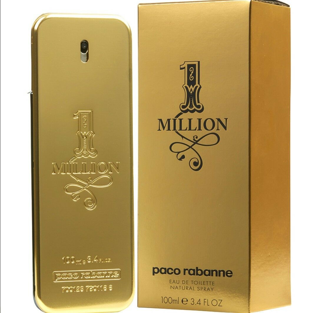 

Paco Rabanne 1 Million for Men by Paco Rabanne Eau de Toilette 3 4 OZ