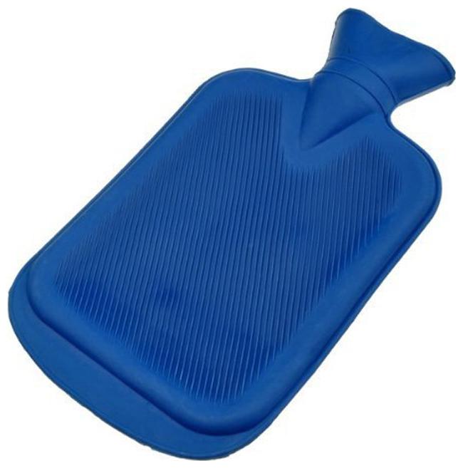 

Pain Reliever Rubber Hot water Bottle Non-Electrical 2 L Hot Water (Assorted color)