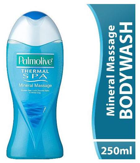 

Palmolive Bodywashthermal Spa Imported Shower Gel Mineral Massage With Thermal Salts White Clay 250 ml