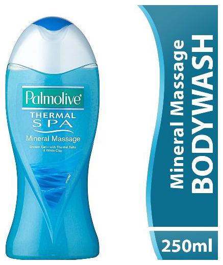 

Palmolive Bodywashthermal Spa Imported Shower Gel Mineral Massage With Thermal Salts White Clay 250 ml
