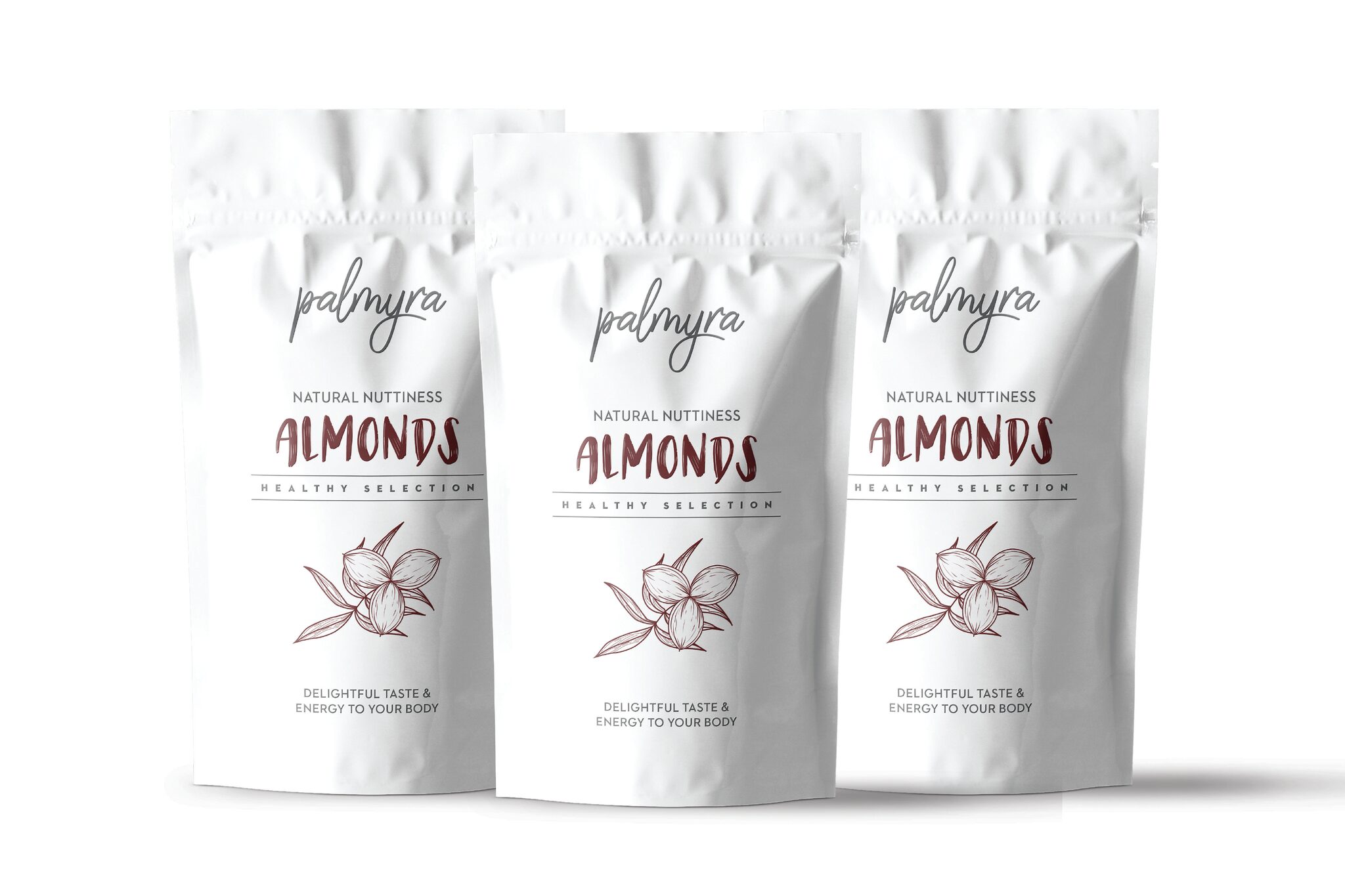 

Palmyra Premium Almonds 200 g (Pack of 3)