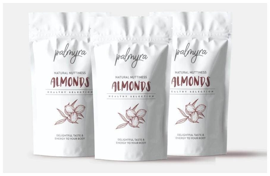 

Palmyra Premium Almonds 200 g (Pack of 3)