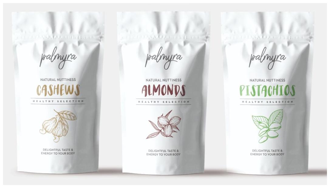 

Palmyra Premium Nuts Combo Pack (Cashews Almonds Pista) Each 200 g