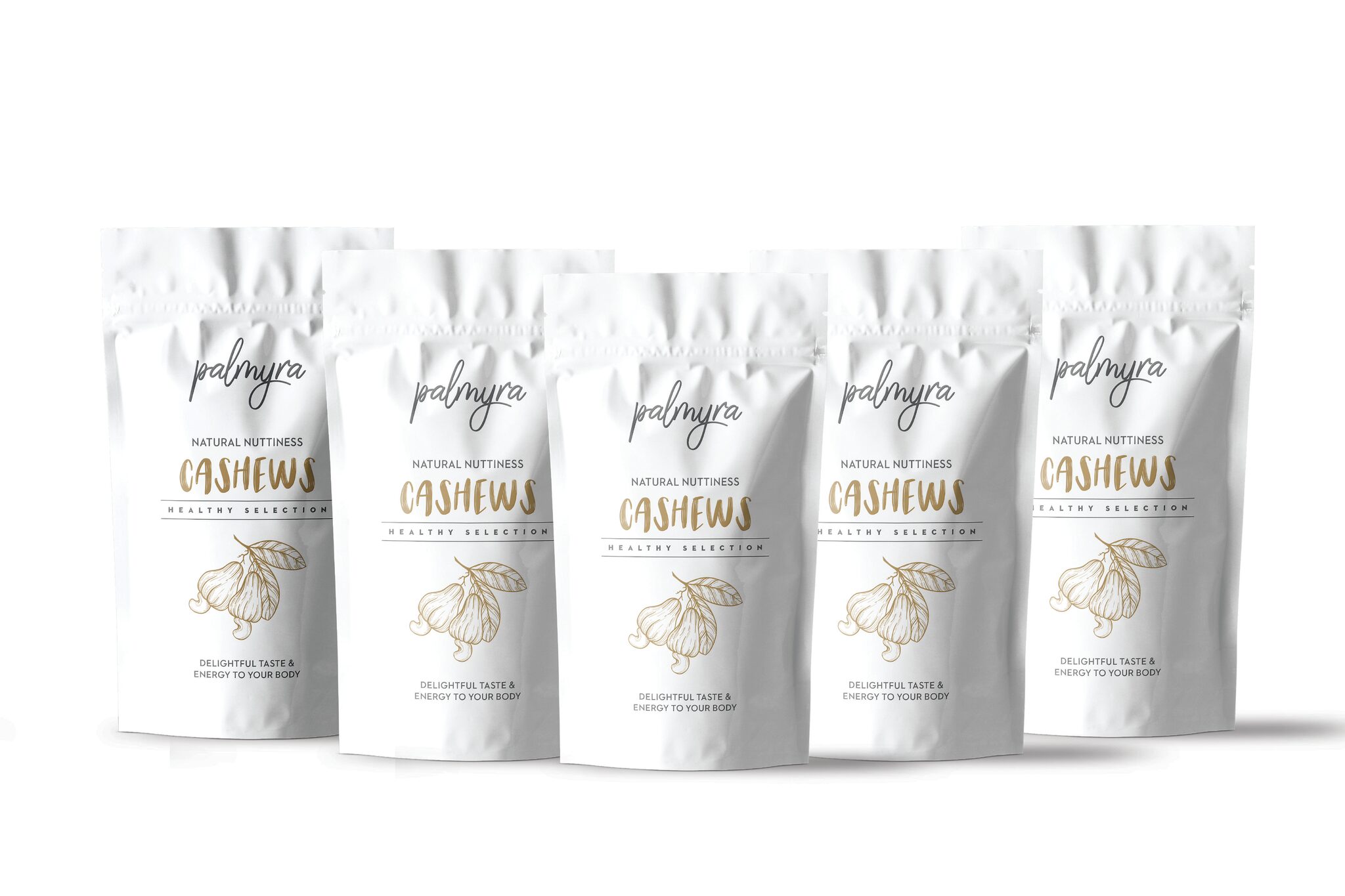

Palmyra Premium Cashew Nut 200 g (Pack of 5)