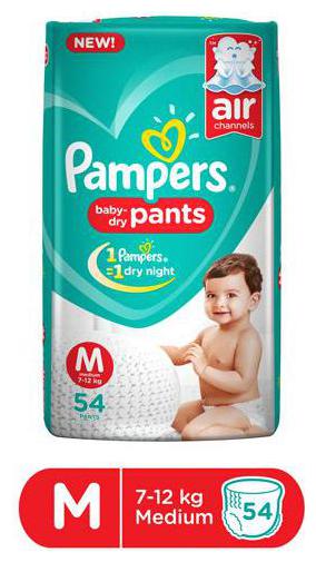 

Pampers Diaper Pants - Medium 54 pcs