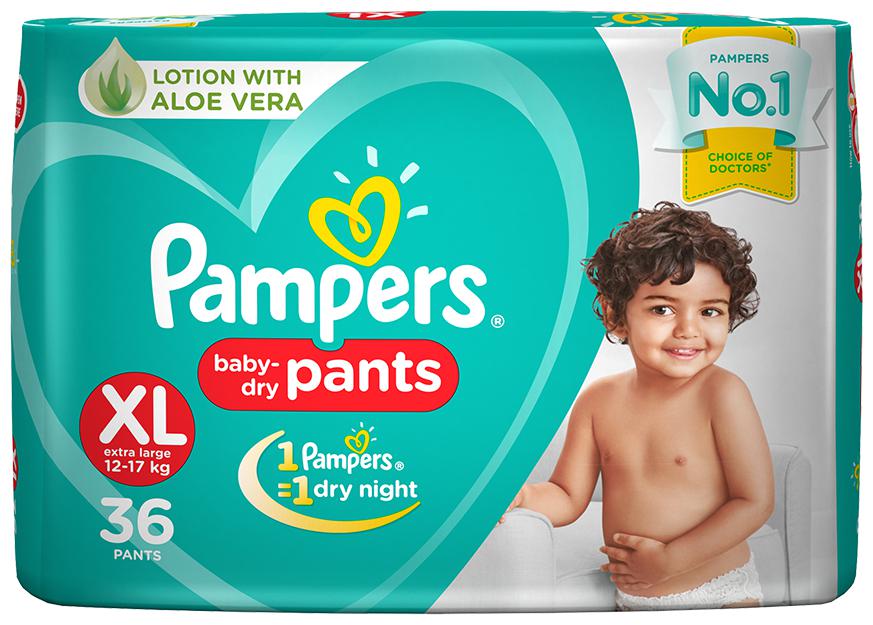

Pampers Diaper Pants - Extra Large New (36 Pants)