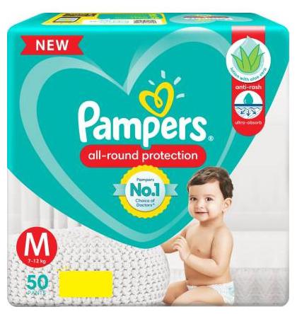 

Pampers Diaper Pants - Medium 50 pcs
