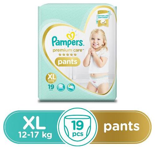 

Pampers Diapers - Extra Large Size Premium Care Pants 200 g