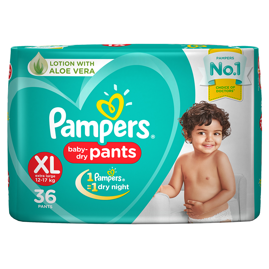 

Pampers Diaper Pants - Extra Large New (36 Pants)
