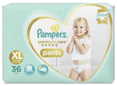 

Pampers Diapers - Extra Large Size Premium Care Pants 36 pcs