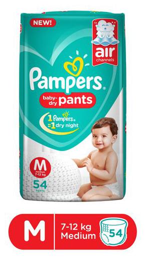 

Pampers Diaper Pants - Medium 54 pcs