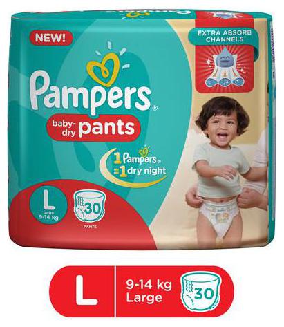 

Pampers Pants - Diapers Large Size 30 pcs