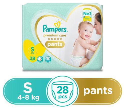 

Pampers Premium Care Diaper Pants - Small Size 28 pcs