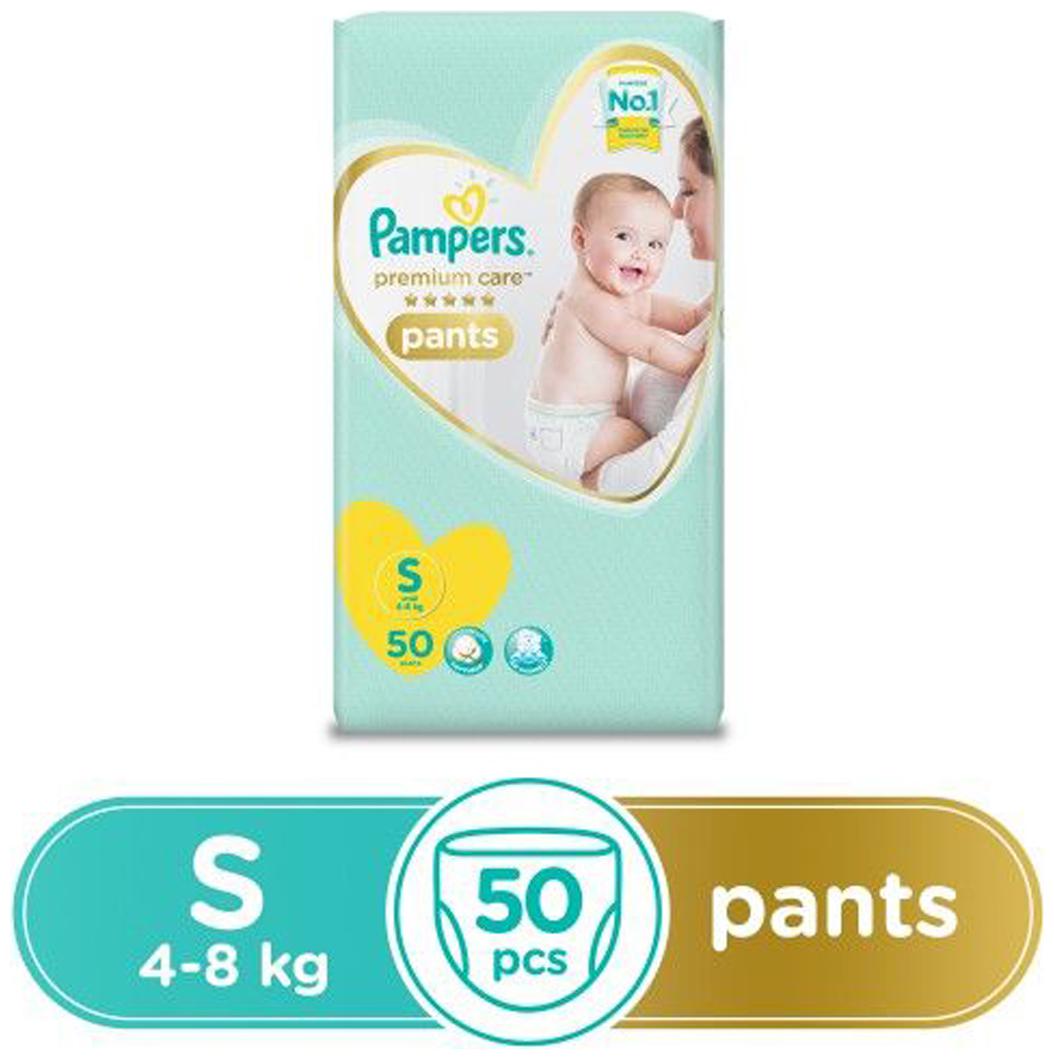 

Pampers Premium Care Pants Diapers Small Size 50 pcs