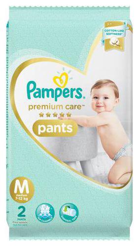 

Pampers Premium Care Medium - 2 Diaper Pants 2 pcs