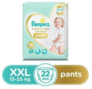 Buy Pampers Premium Care Diaper Pants Xxl Size 22 Pcs Online At Low Prices In India Paytmmall Com