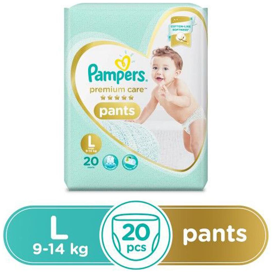 

Pampers Premium Care Pants Diapers Large Size 20 pcs