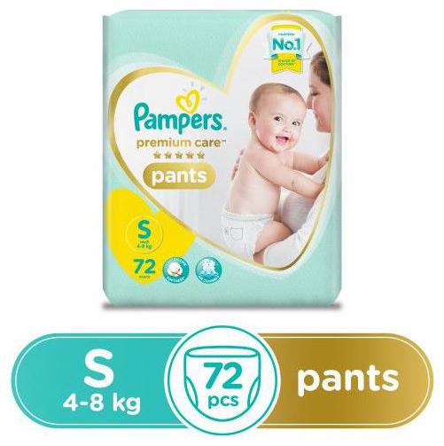 

Pampers Premium Care Diaper Pants - Small Size 72 pcs