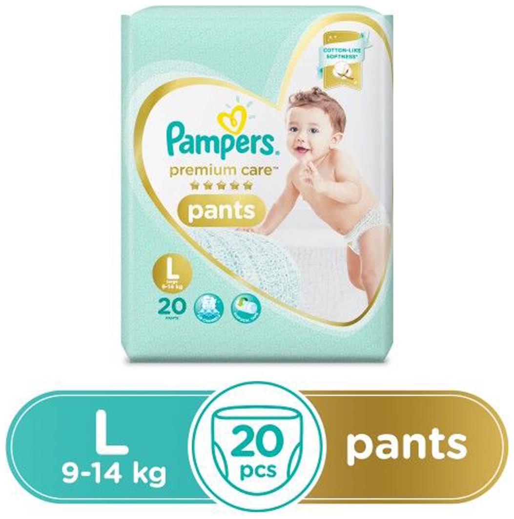 

Pampers Premium Care Pants Diapers Large Size 20 pcs