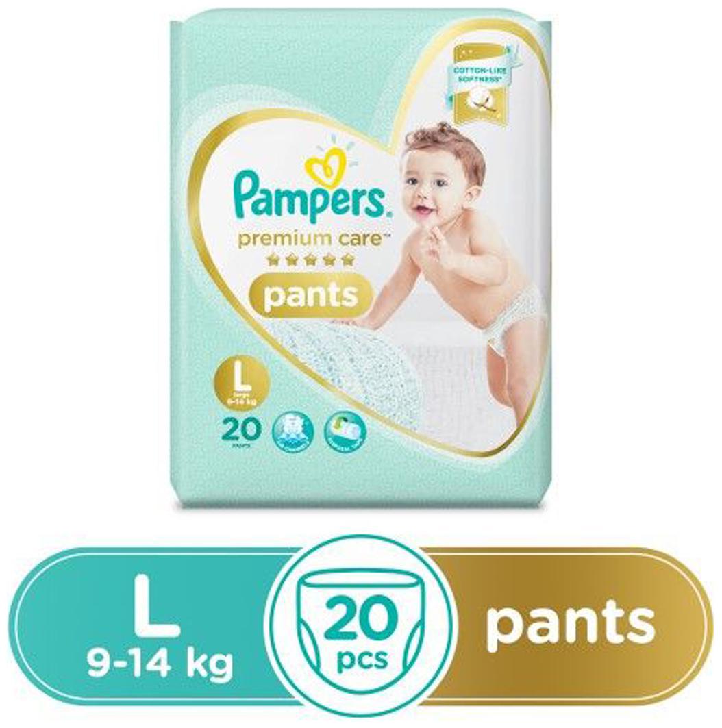 

Pampers Premium Care Pants Diapers Large Size 20 pcs