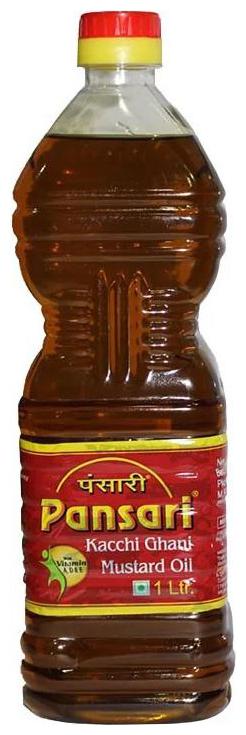 

Pansari Kacchi Ghani Mustard Oil 1 L