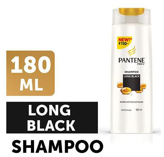 

Pantene Shampoo Long Black 180 ml