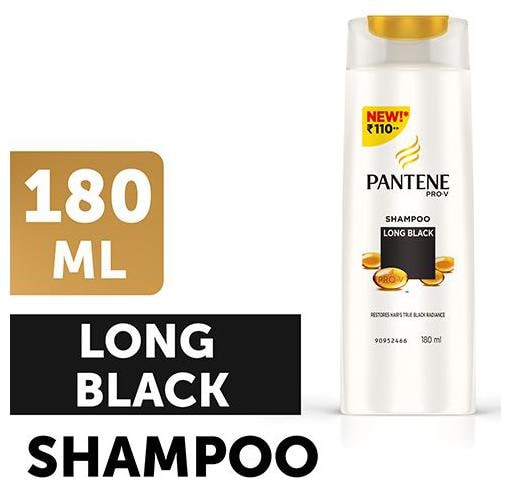 

Pantene Shampoo Long Black 180 ml